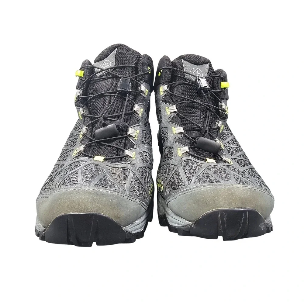 La Sportiva Synthesis Mid GTX Hiking Boots Mens 13 Black Waterproof Gore-Tex